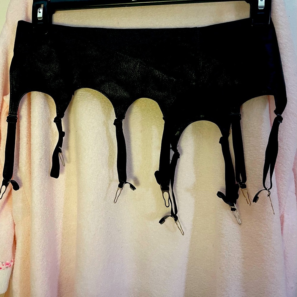 Leather Garter Belt